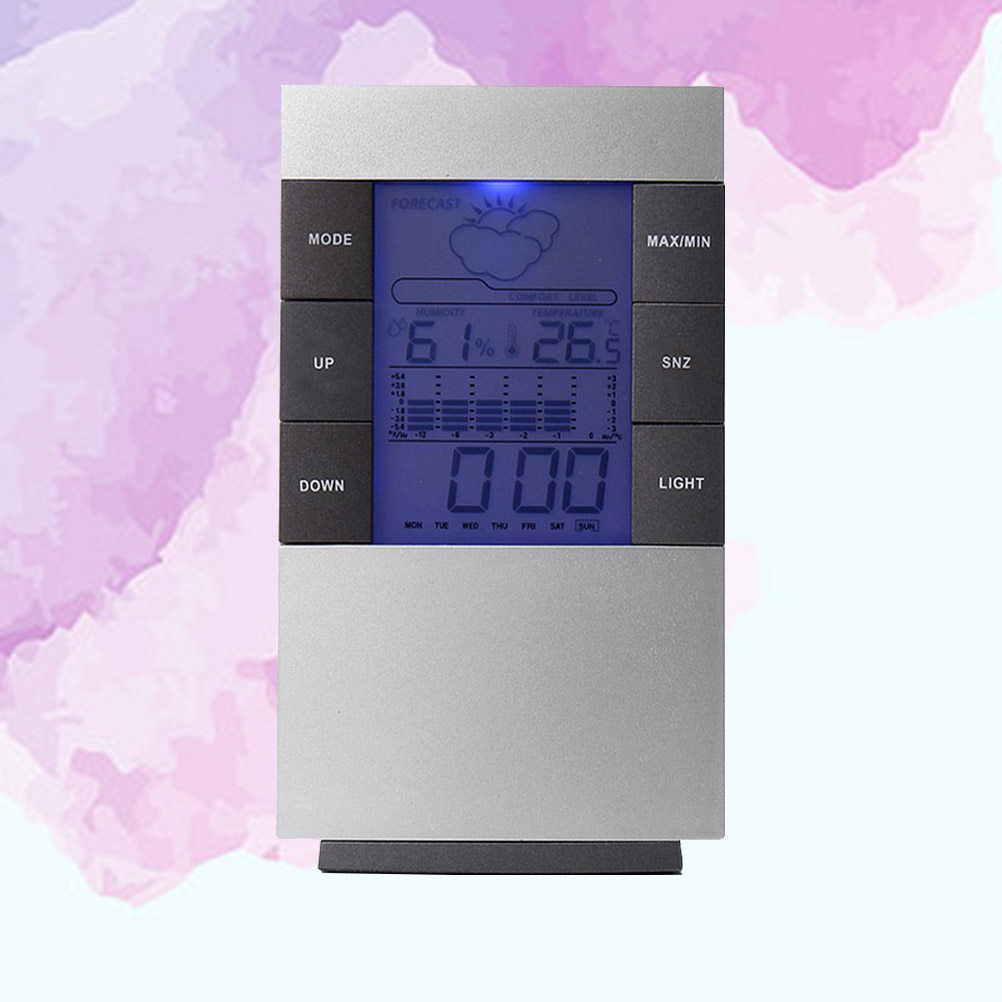 Thermometer Digital - 1 szt. cyfrowy budzik LCD z