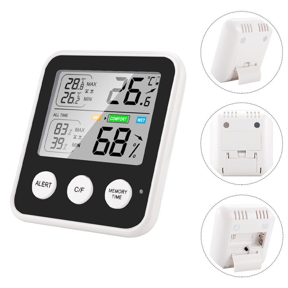 Thermometer Digital - Miniaturowy cyfrowy higrometr i termometr, wykonany