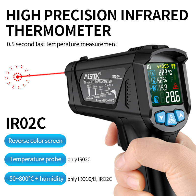 Cyfrowy przemysłowy termometr  – Thermometer Digital recenzja i cena