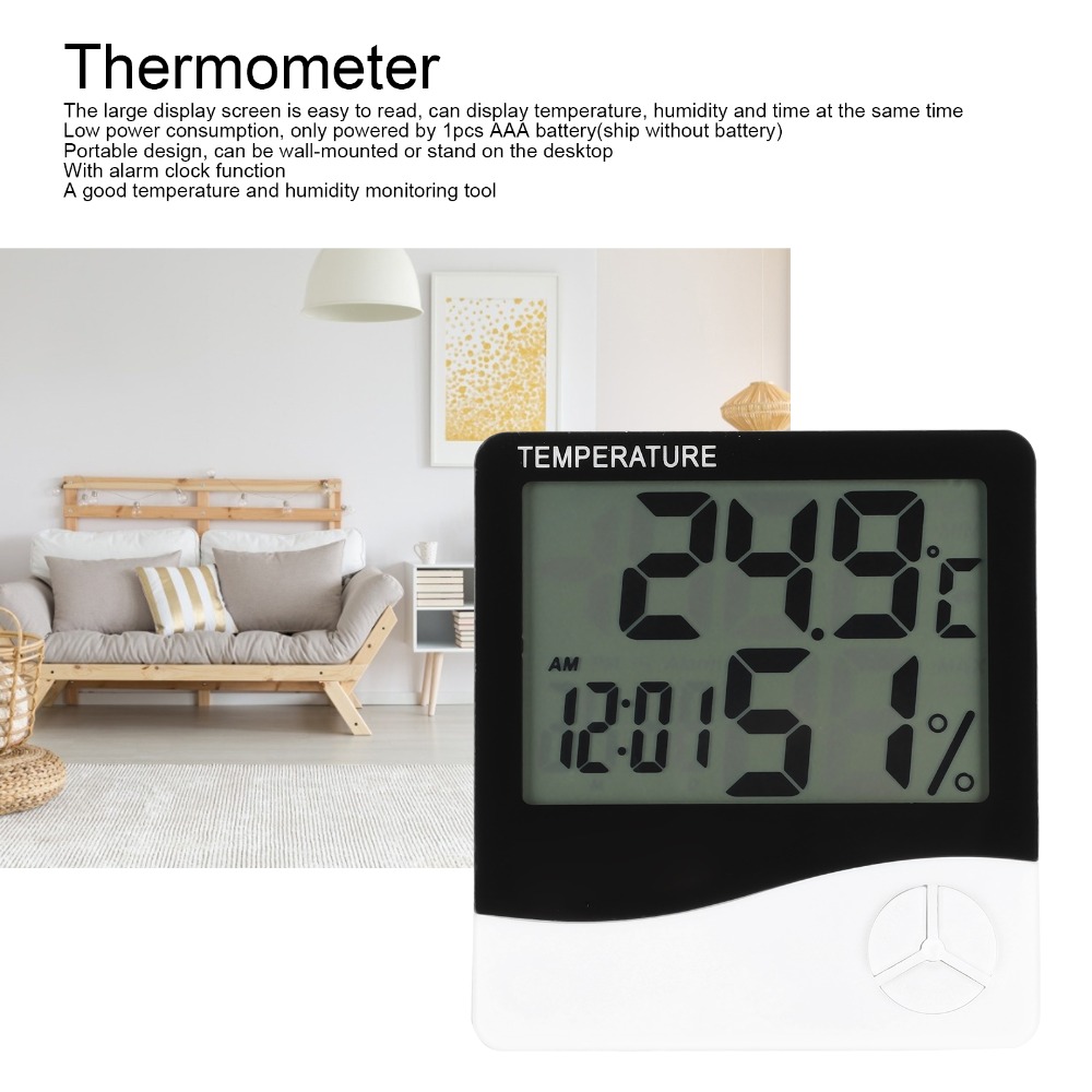 Duży wyświetlacz, termometr do – Thermometer Digital recenzja i cena