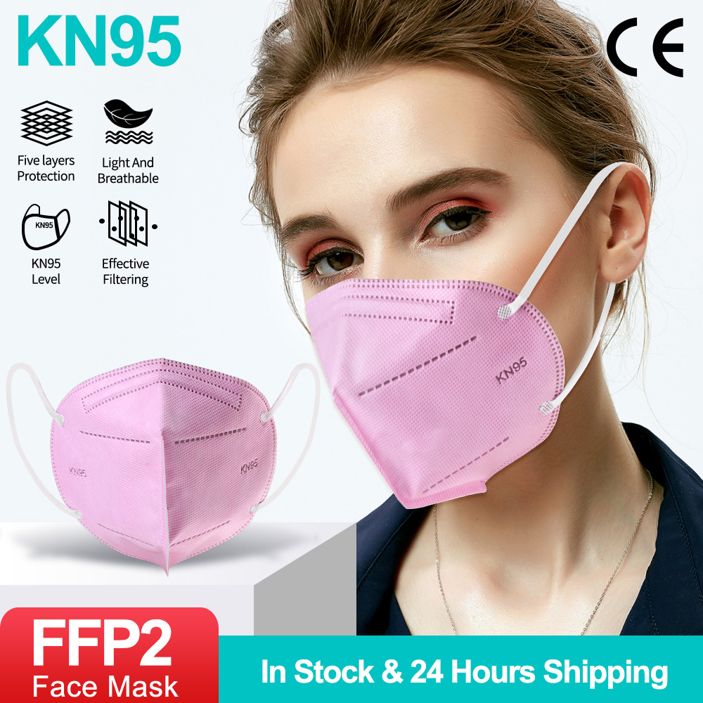 10-100 szt. Maseczki FFP2 kn95 – Surgical Mask recenzja i cena