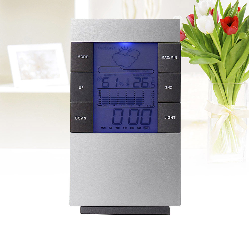 1 szt. cyfrowy budzik LCD z te – Thermometer Digital recenzja i cena