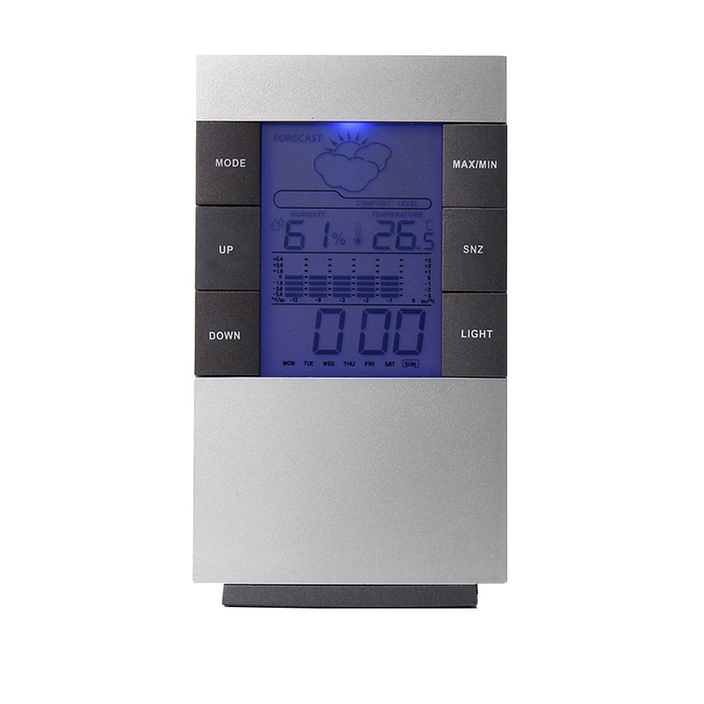 1 szt. cyfrowy budzik LCD z te – Thermometer Digital recenzja i cena