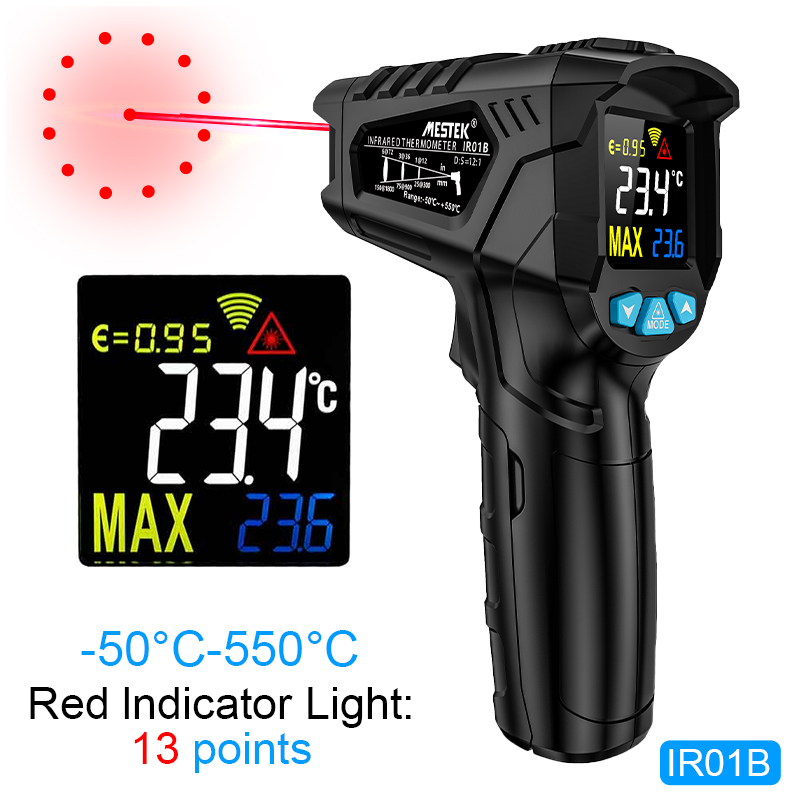 Cyfrowy termometr na podczerwi – Thermometer Digital recenzja i cena